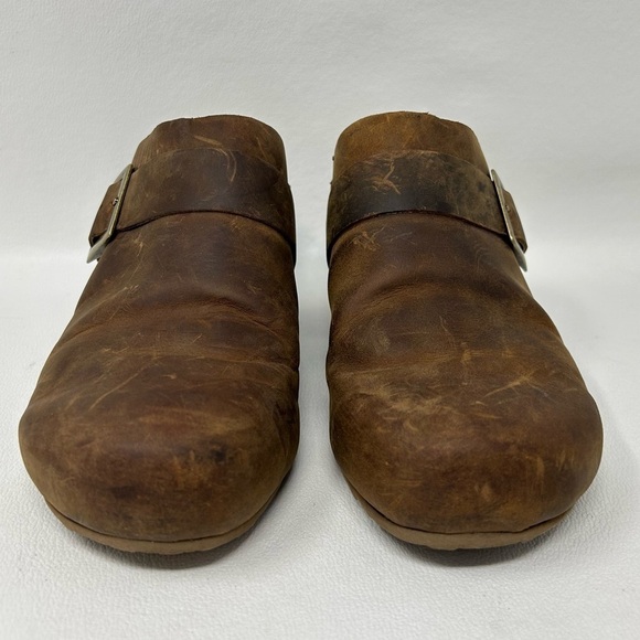 Aetrex Clogs, EW642W Brown Leather Slip On Clogs, Women’s US 7.5-8/EU 38 - Picture 6 of 12